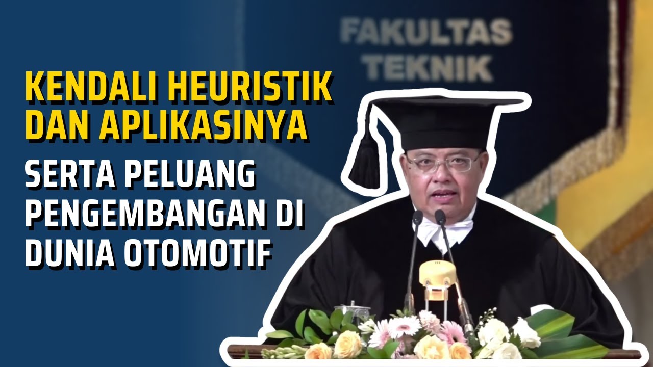 Pengukuhan Prof. Ir. Oyas Wahyunggoro, M.T., Ph.D., Guru Besar Fakultas Teknik UGM