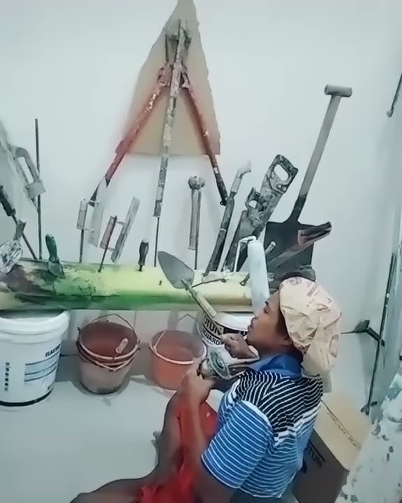 Status wa - dalang pakai alat pertukangan