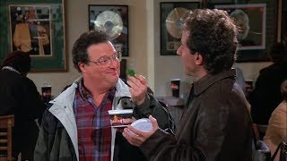 Newman eating Broccoli - Seinfeld Wealth