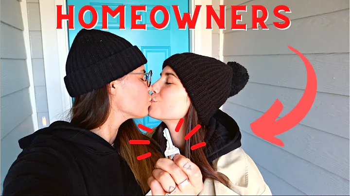 getting the keys to our NEW HOUSE!! *dream come tr...