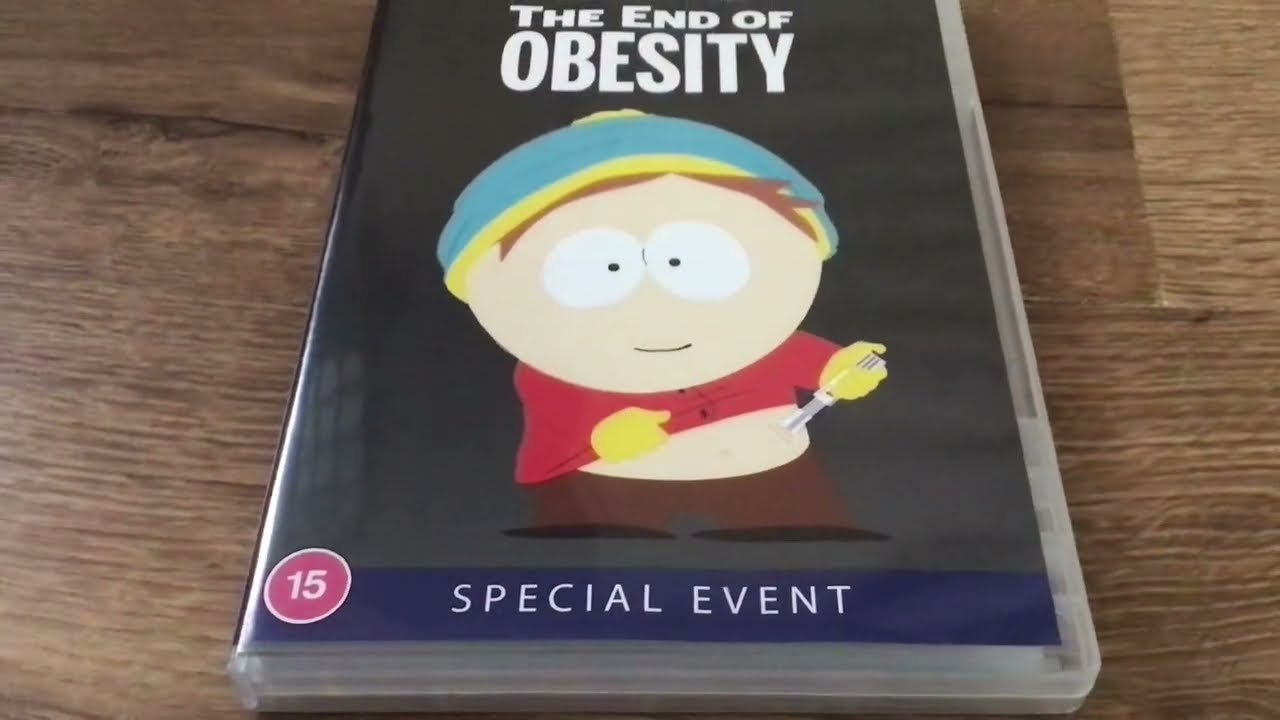 Unboxing South Park -the End of Obesity. DVD