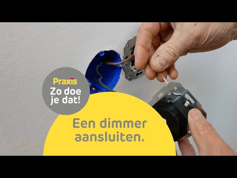 Video: Hoe omzeil je een dimmerschakelaar?