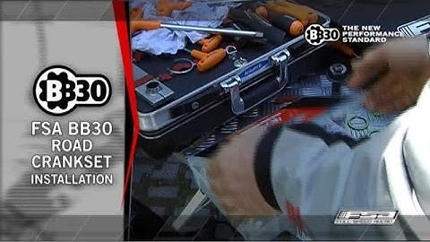 How To Install And Maintain A BB30 Bottom Bracket On A Road Bike - FSA Road