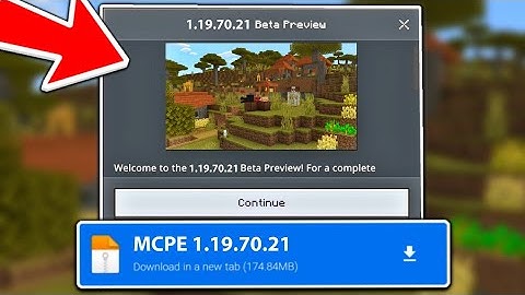 MCPE 1.19.70.21 BETA - New Touch Controls, New Parity, X-Ray