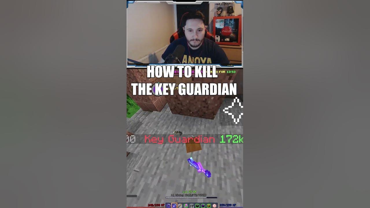 How to kill the key guardian on hypixel skyblock youtube