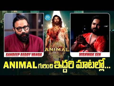 Sandeep Reddy Vanga And Vishwak Sen About 'ANIMAL Movie' | iDream Media - IDREAMMOVIES