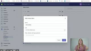 How to update the links in your main menu