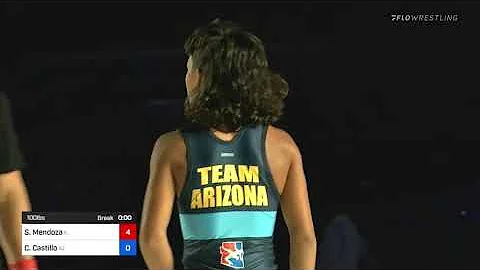 100 Lbs Final - Seth Mendoza, Illinois Vs Christia...