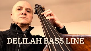 Delilah Bass Line Play Along Backing Track