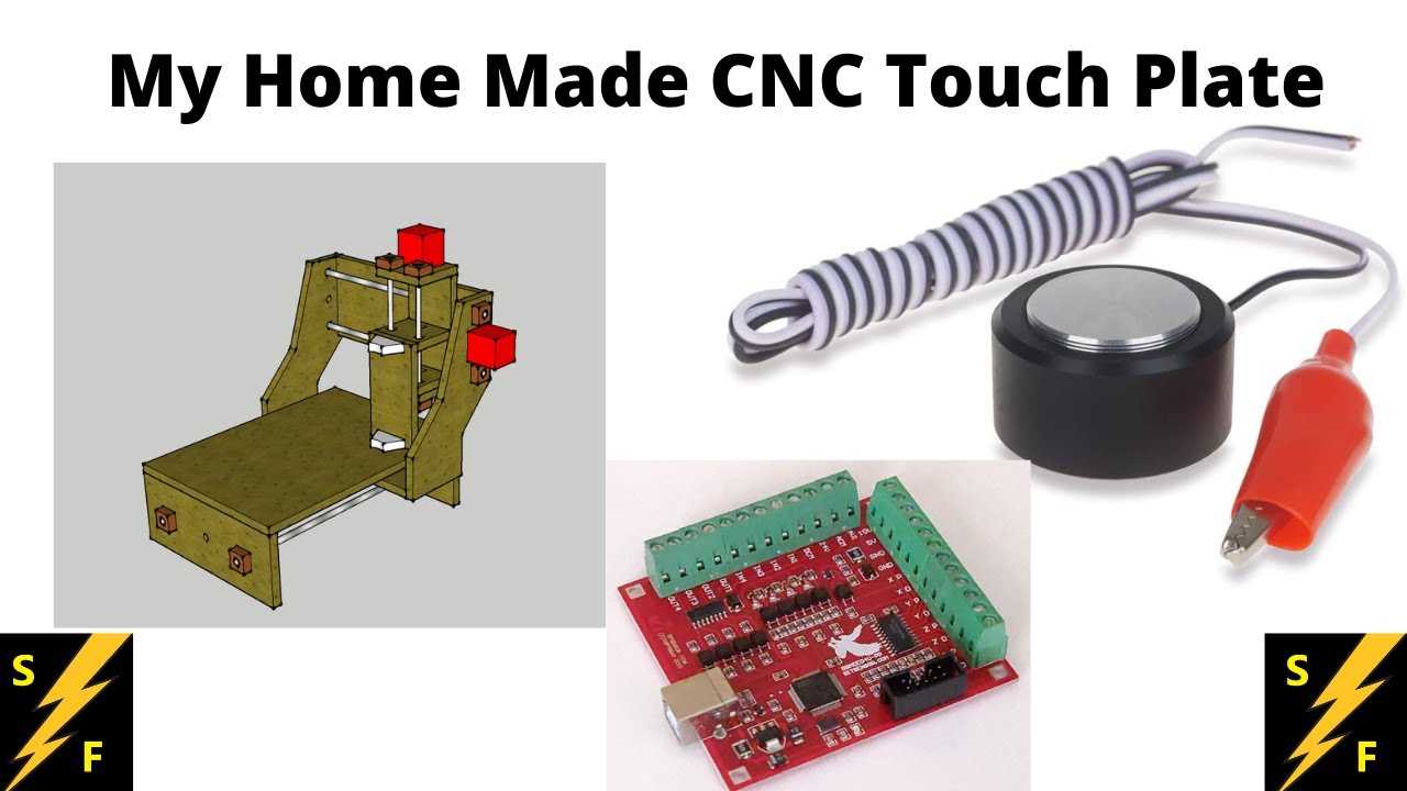 My Home Made CNC Z-Axis Touch Plate - YouTube