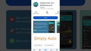 Simply Auto Car Expense App screenshot 1