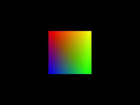 MultiColored Rectangle - OpenGL ES - Android