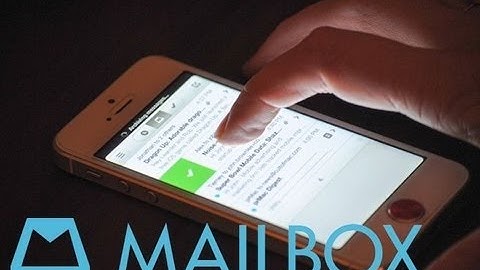 iOS Mailbox App Review iPhone, iPad, iPod Touch (Mailbox for iPhone)