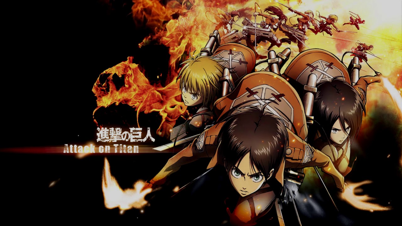 top3 melhores openings de shingeki no kyojin fácil #lyricsvideo