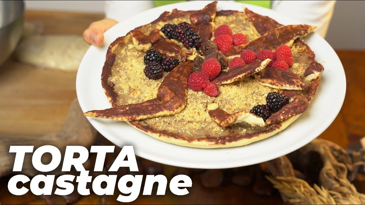 Torta di castagne naturale e senza zucchero