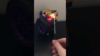 LEGO Vacuum Engine Backfiring, LITERALLY (Hard to hear 😭)