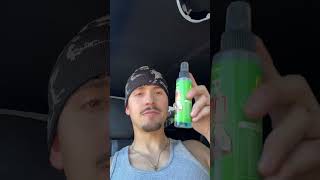 Spray Air refreshener for car lasts so long and smells so... #Shorts #andresvillarrealll