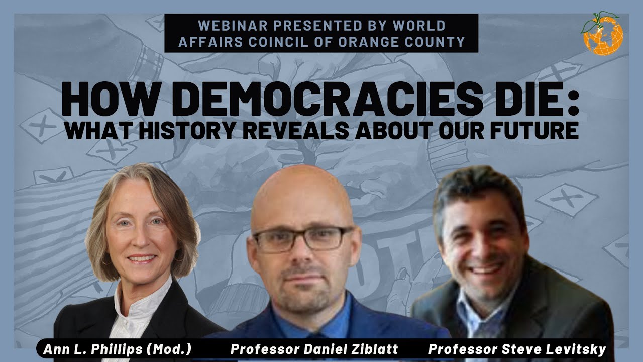 “How Democracies Die: What History Reveals About Our Future”