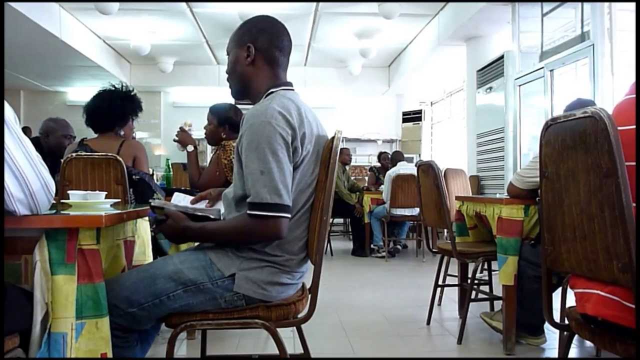 At a Restaurant in Kinshasa, DR Congo - YouTube