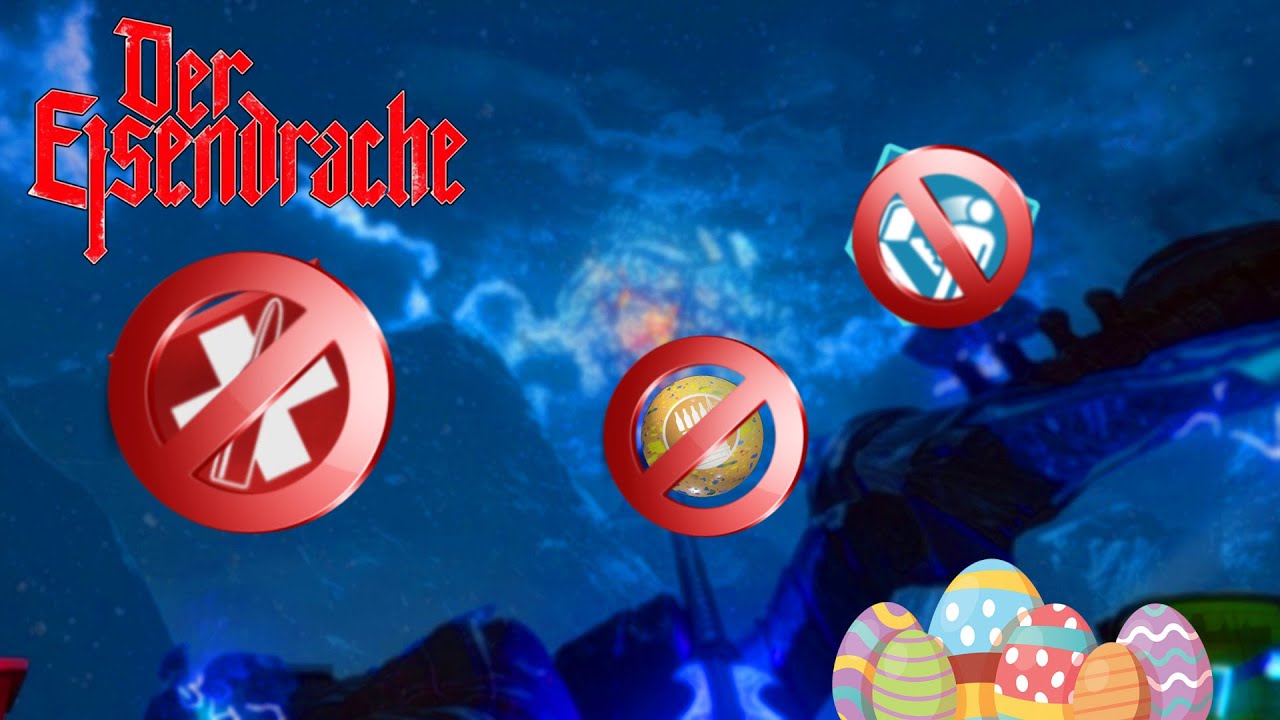 Der Eisendrache Easter Egg (No gums+No jugg+Flawless)