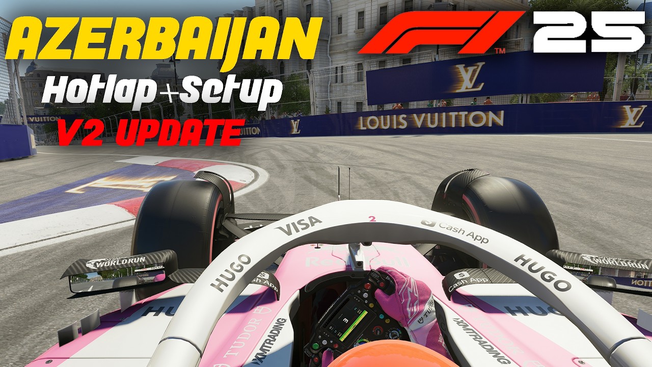 Настройки трассы F1 25 в Азербайджане + руководство по трассе *Обновлено*