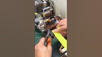 Winding process of transformers on the production workshop site