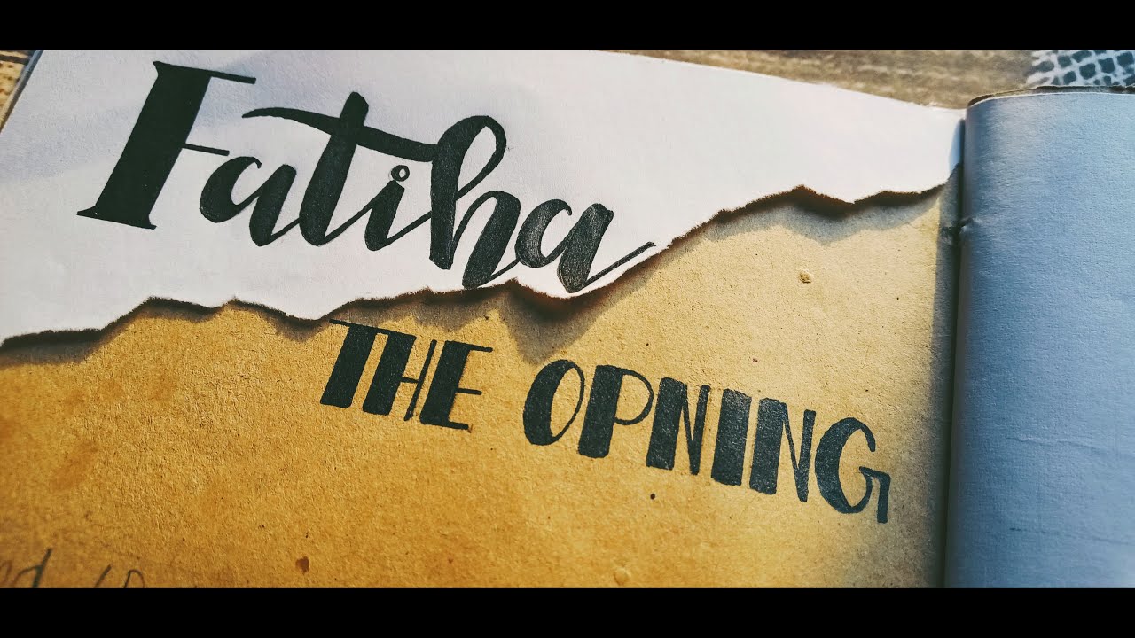 Quran Journaling 2021 | JournalWithMe | IslamicJournaling | SurahAlFatiha | JournalInspiration