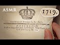 ASMR Reading Royal Letter from 1719 | Soft Spoken &amp; Whispering