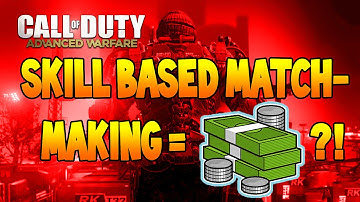 Advanced Warfare: Skill Based Matchmaking All For Money?! (Advanced Warfare SBMM)