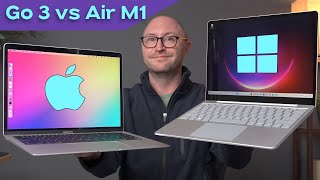 Microsoft Surface Laptop Go 3 vs M1 MacBook Air  WOW