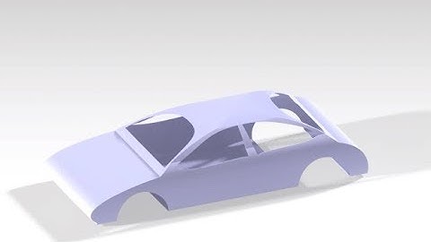 Quick Car body in CATIA | 