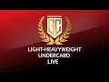 The Golden Contract Light Heavyweight Undercard LIVE!
