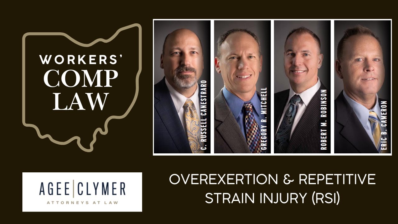 Work-Related Overexertion & Repetitive Strain Injuries | 4 Tips to Prevent RSIs | What to Do If Hurt