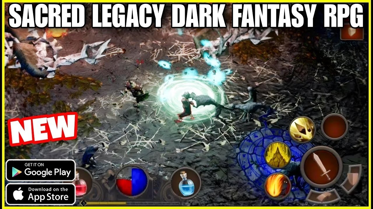 Sacred Legacy Dark Fantasy RPG (Apk) - Hikayeli özel güç Rol Oyunu