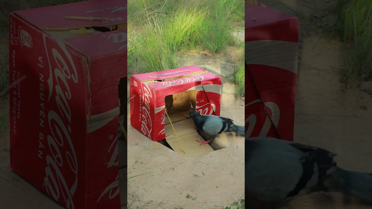 New Creative Diy Pigeon Trap Technique Idea Ytshorts Shortsviral Shortvideo