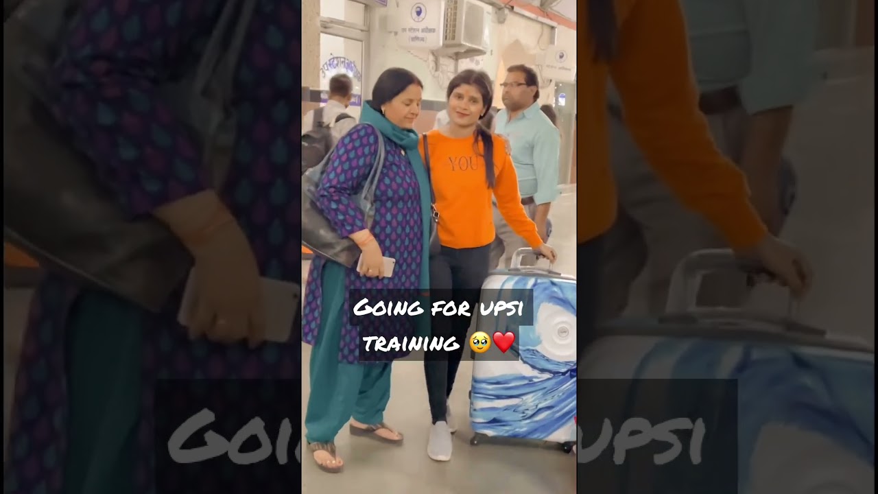 Going for upsi training 🥹❤️