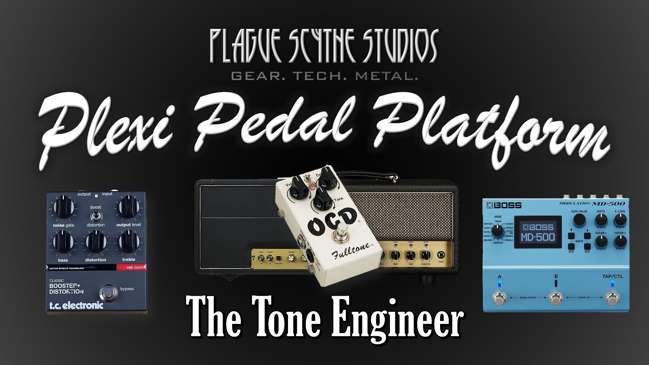 Plexi Pedal Platform Rig w/ Real Amps and Pedals! YouTube