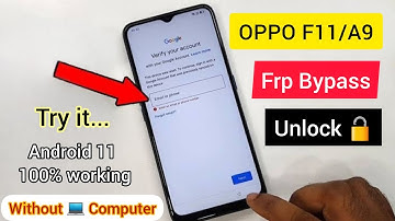 oppo f11 frp bypass without computer