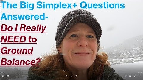 Do I REALLY need to ground balance??