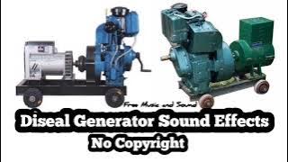 डीजल जेनरेटर साउंड  l Diesel Generator sound effect no copyright