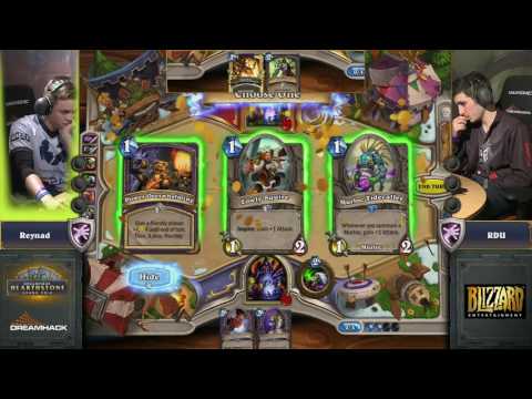 HS - Reynad vs RDU - Round 5 - Hearthstone Grand Prix DreamHack Winter 2016
