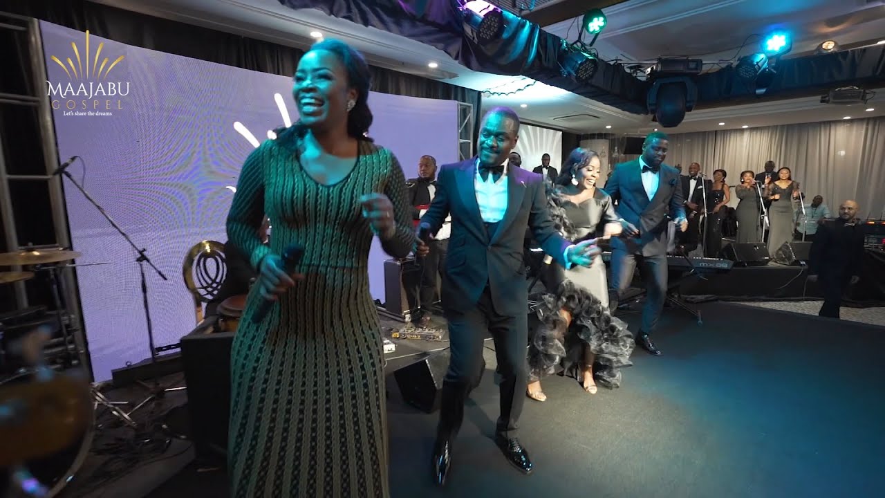 GALA DOUVERTURE  Medley Maajabu    Mike Kalambay Sandra Mbuyi Rosny Kayiba Mix cover