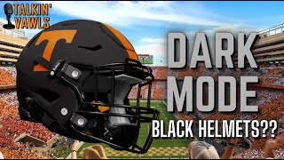 Tennessee Reveals Dark Mode Uniforms With Black Helmets