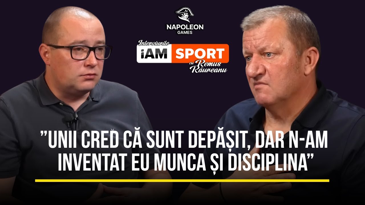 Răureanu x Dorinel Munteanu: ”Am semnat dintr-o greșeală!” Transferul la Dinamo și Generația de Aur