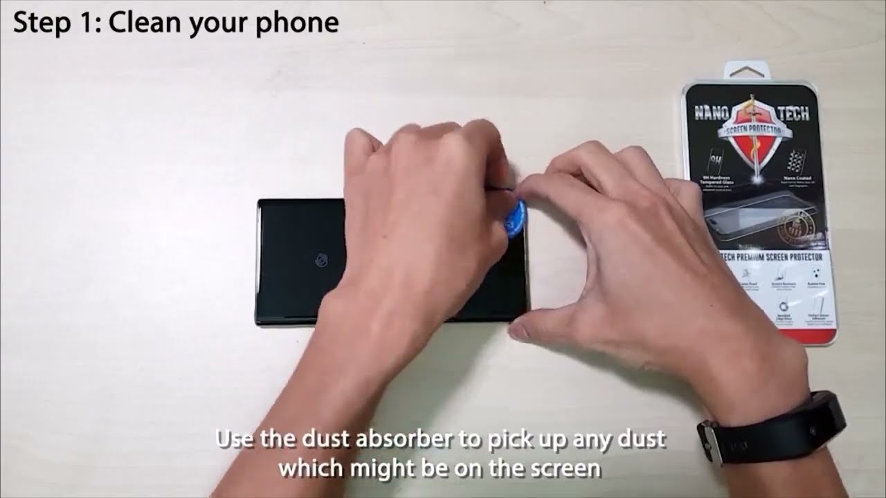 Nanotech Premium Hydrogel Film Installation Guide