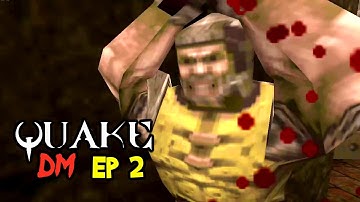 QUAKE 1 Gameplay, Multiplayer Deathmatch Online on PC with Mods! (VLAN Party Ep 2)