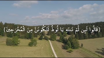(كذبت قوم لوط المرسلين) | تلاوة للشيخ المنشاوي عن قصة قوم لوط وشذوذهم عن الفطره.