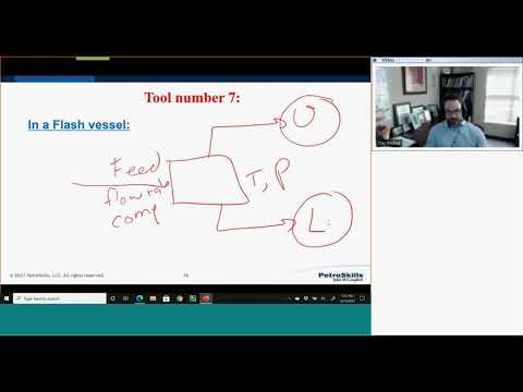 Using the Flash-Formula to understand fluid phase behavior phenomena in separation