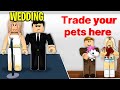 She Got MARRIED In Adopt Me For FREE PETS.. (Roblox)