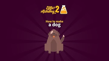 How to make a DOG in Little Alchemy 2 - Official Hints - step by step walkthrough guide